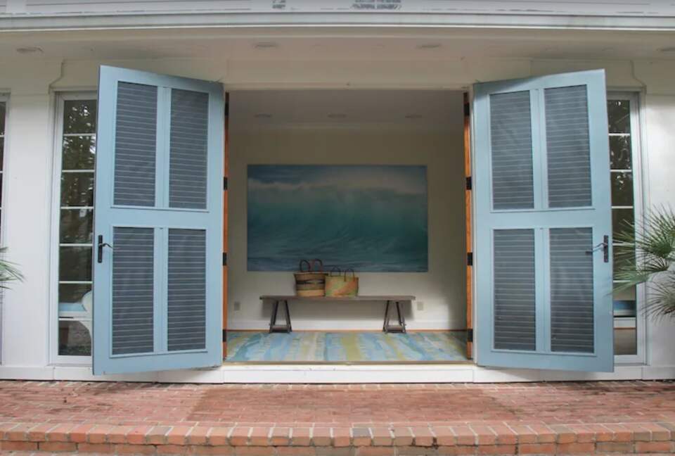 Front door and entry