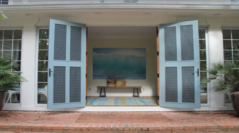 Front door and entry