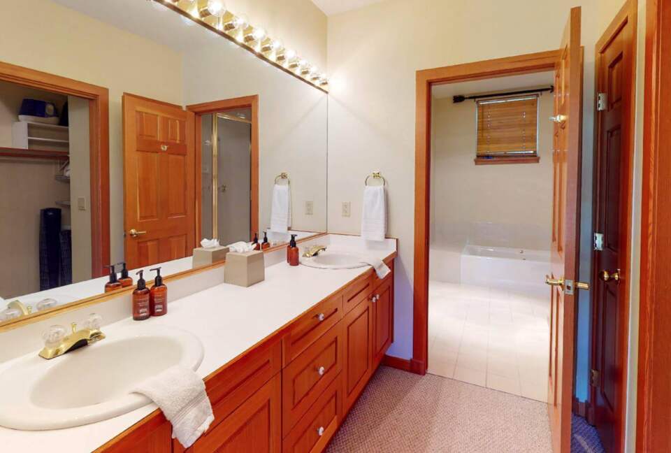 Master bathroom