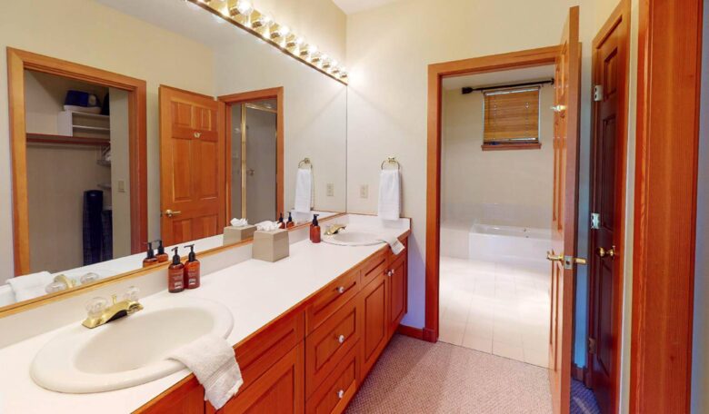 Master bathroom