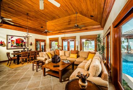 Home Exchange in Playa Langosta, Costa Rica spacious great room