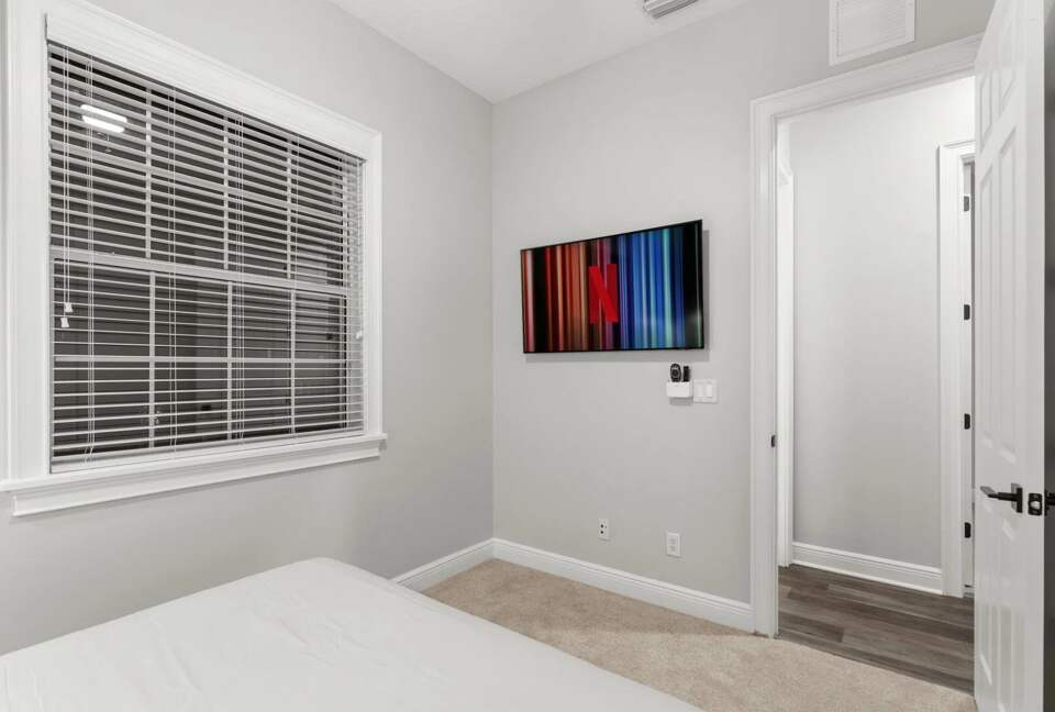 Home Exchange in Reunion, FL, guest bedroom with mickey theme