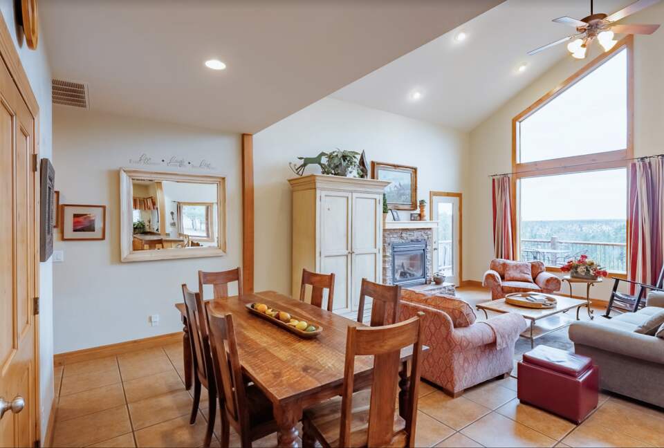 Home Exchange in Orderville, UT, open concept floor plan