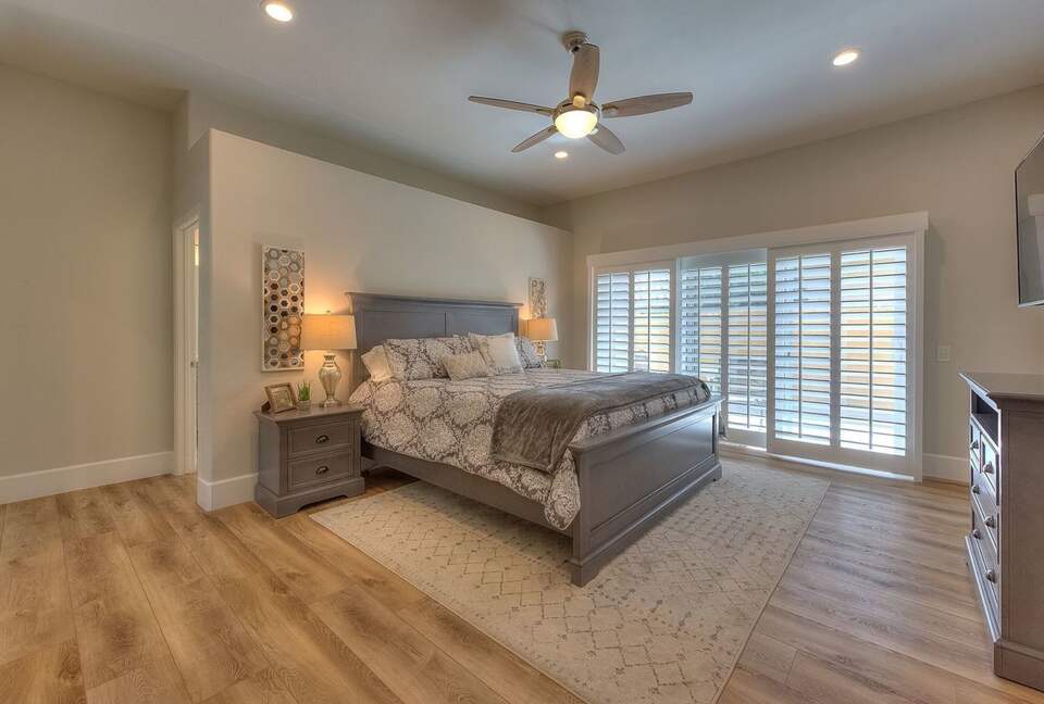 Downstairs Master Bedroom