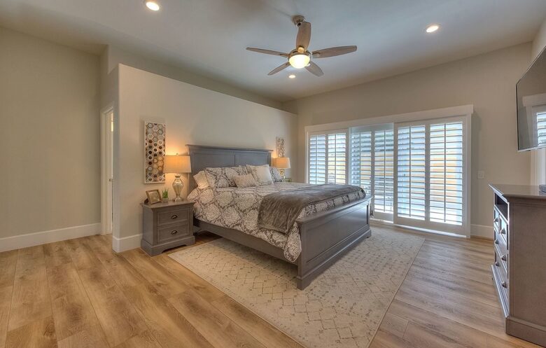 Downstairs Master Bedroom