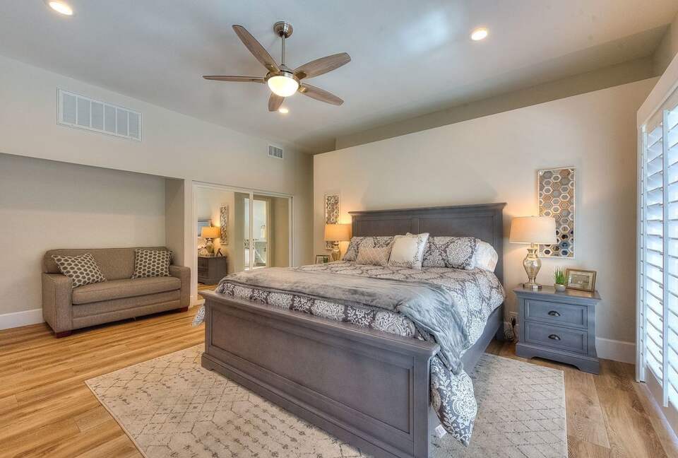 Downstairs Master Bedroom