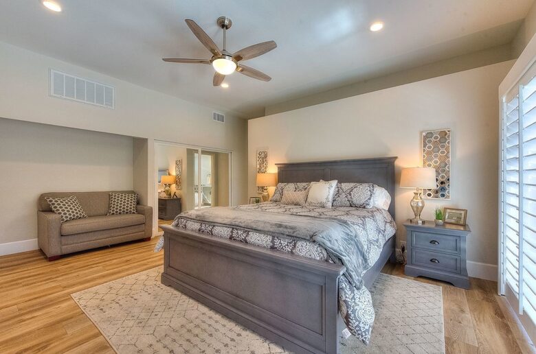 Downstairs Master Bedroom