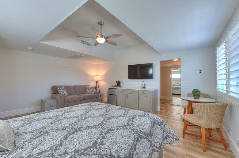 Casita - with its own entrance from the courtyard - upstairs