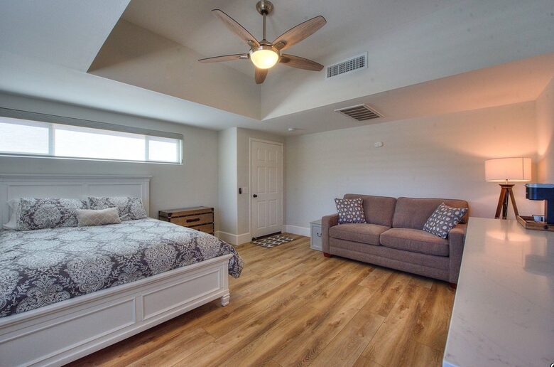 Casita - with its own entrance from the courtyard - upstairs