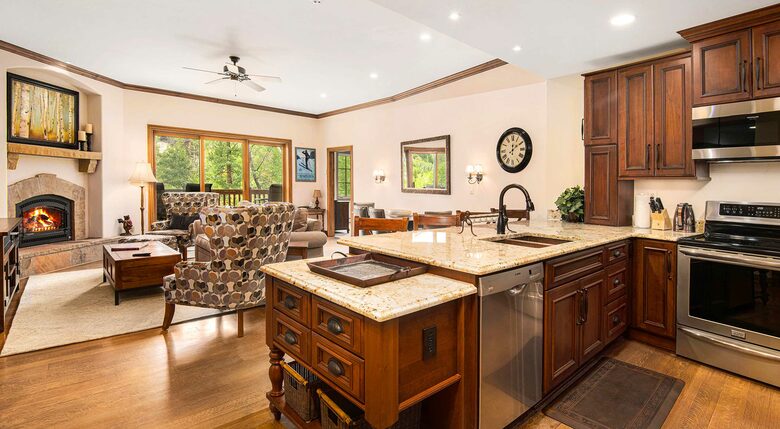 Home Exchange in Beaver Creek, CO, upgraded chefs kitchen