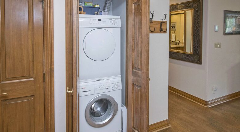 Home Exchange in Beaver Creek, CO, laundry closet