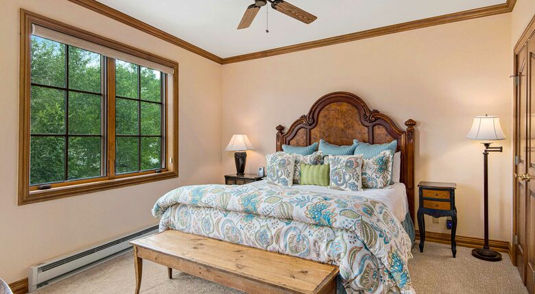 Home Exchange in Beaver Creek, CO, master suite with king bed