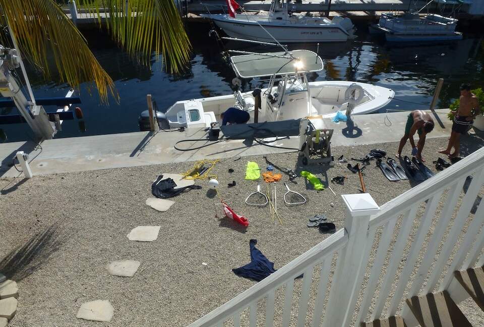 Home Exchange in Marathon, FL 1 boat slip is available for you to use