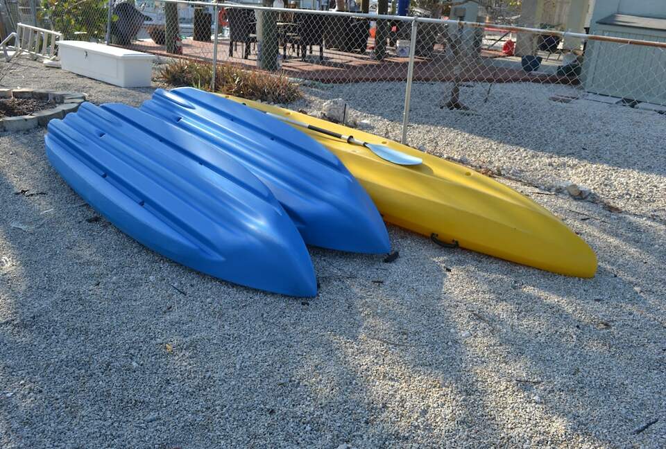 Home Exchange in Marathon, FL kayak through the canals