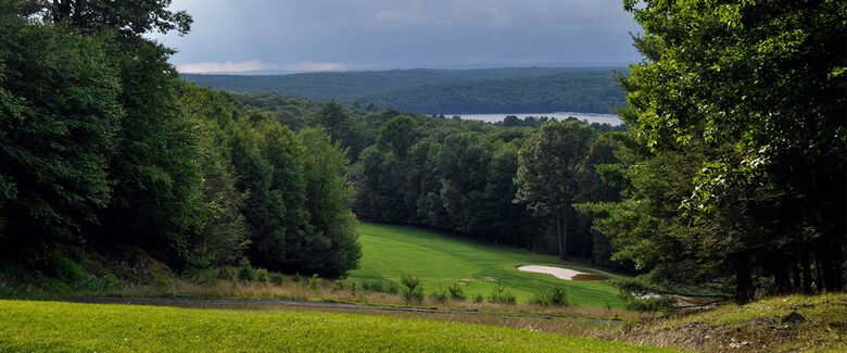 Home Exchange in Greentown, PA, golf course views