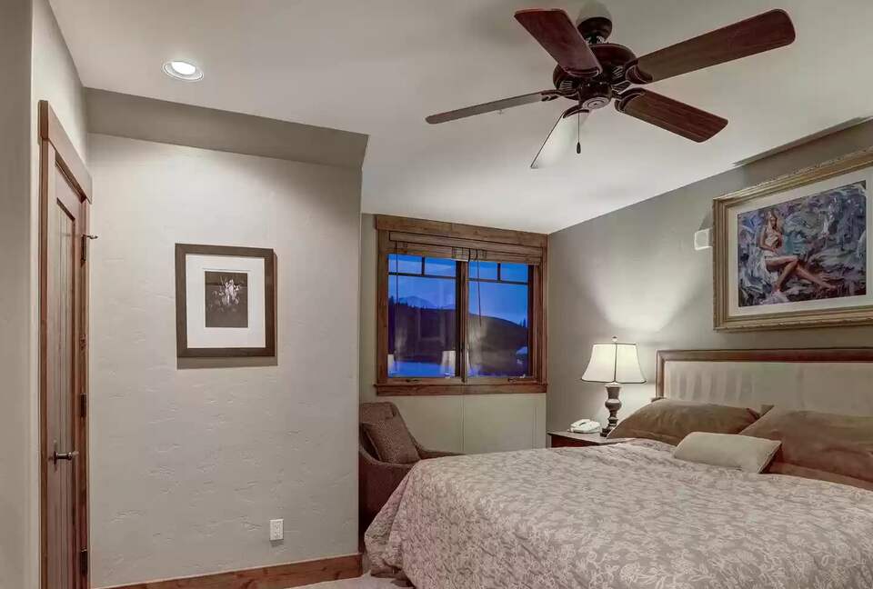 Bedroom 3 with ensuite bathroom