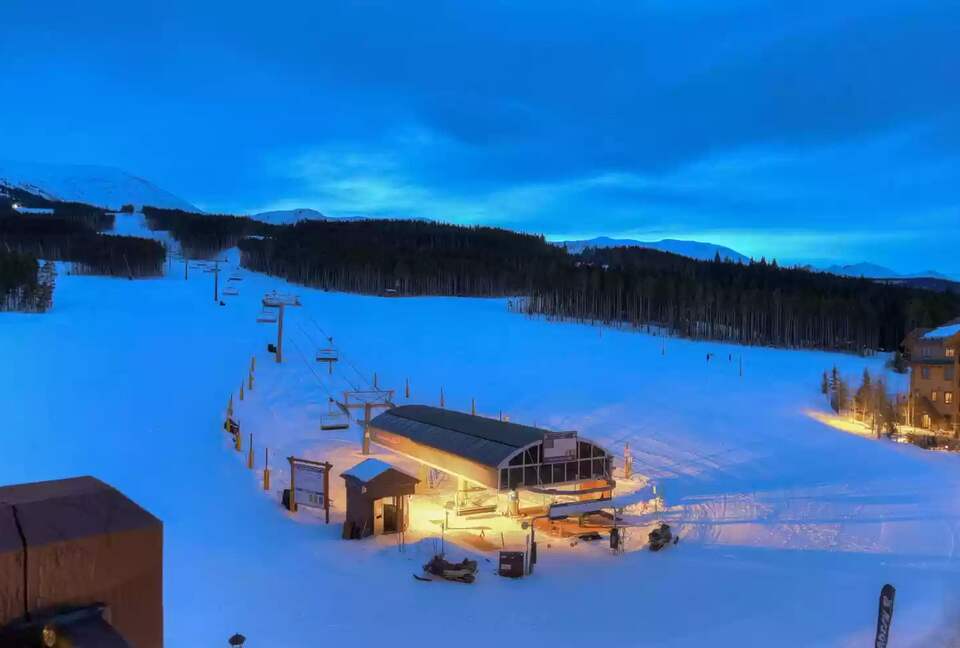 Evening view from balcony