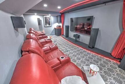 Home Exchange in Austin, TX home theatre!