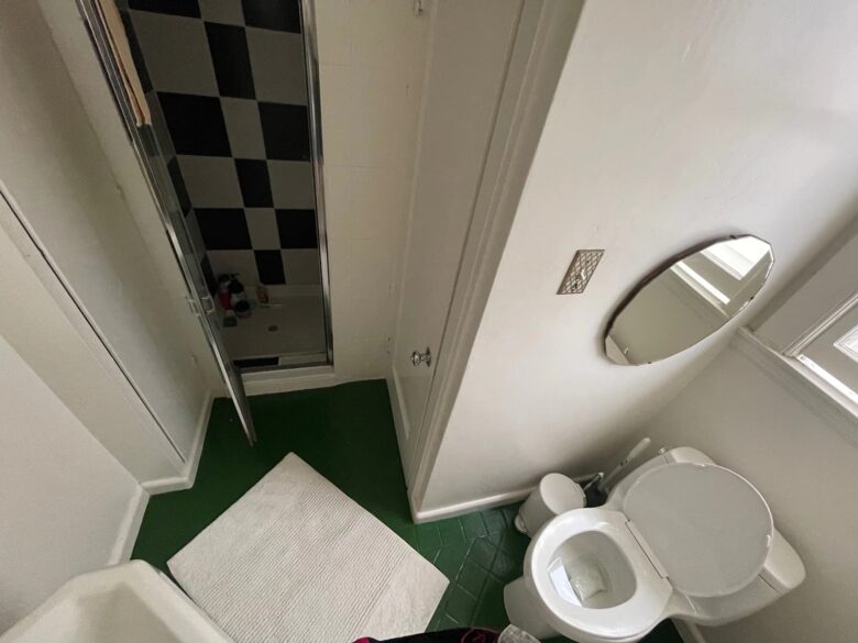 Home Exchange in San Francisco, CA, second bathroom with shower