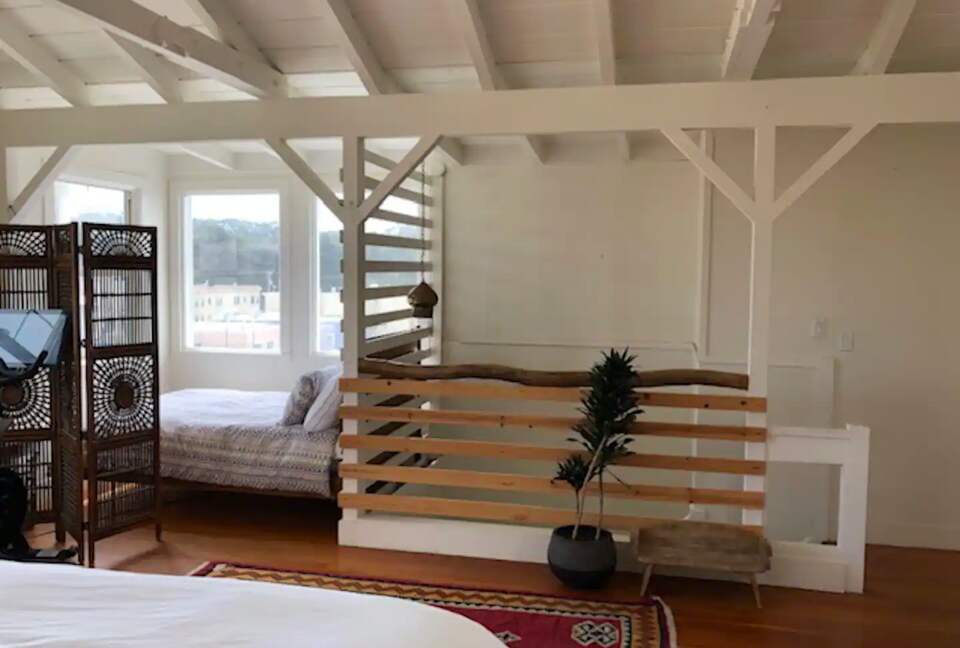 Home Exchange in San Francisco, CA, master suite with king & full bed