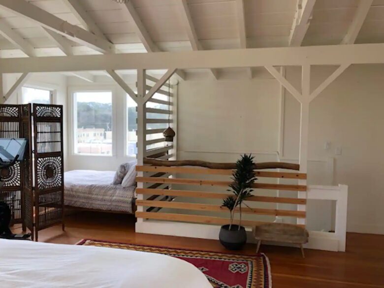 Home Exchange in San Francisco, CA, master suite with king & full bed