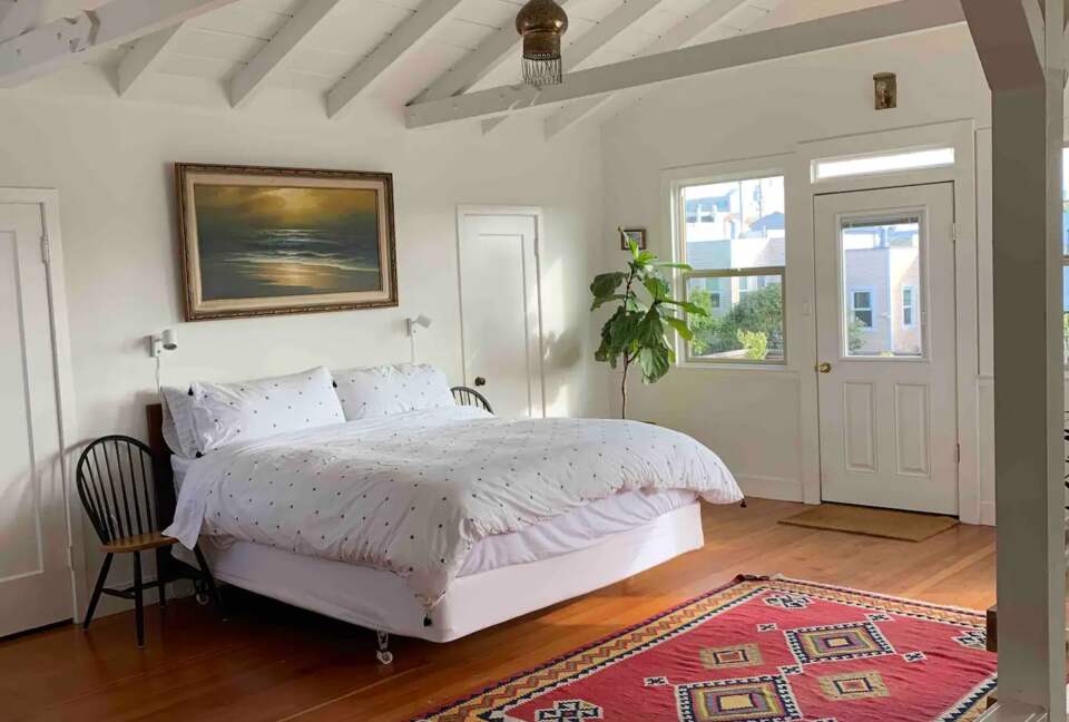 Home Exchange in San Francisco, CA, king bed