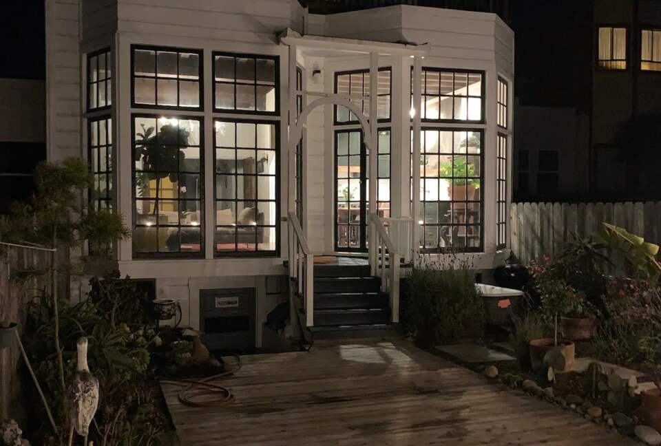 Home Exchange in San Francisco, CA, back of the house view