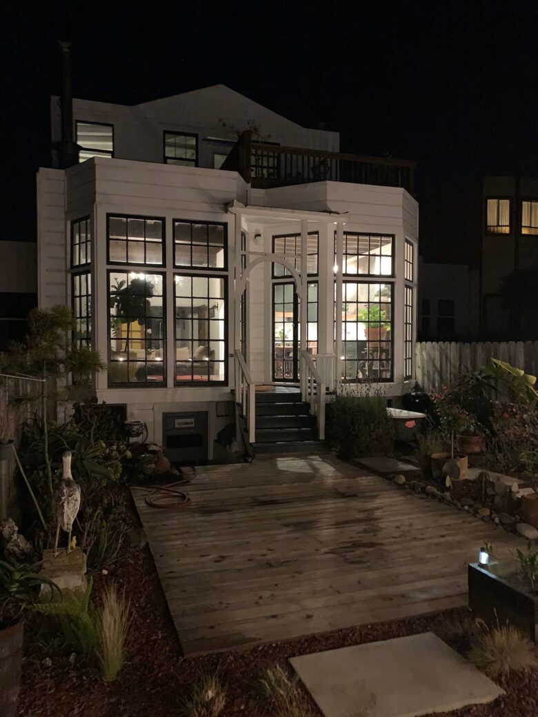 Home Exchange in San Francisco, CA, back of the house view