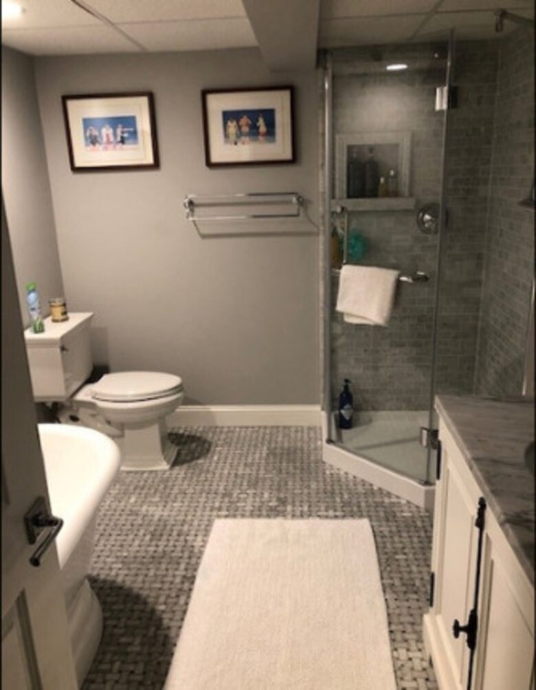 Downstairs bathroom