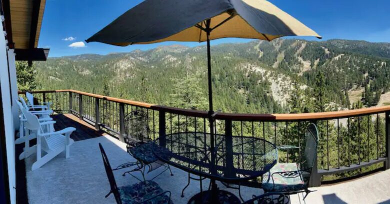 Incredible views of Diamond Peak ski resort