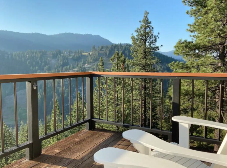 Incredible views of Diamond Peak ski resort