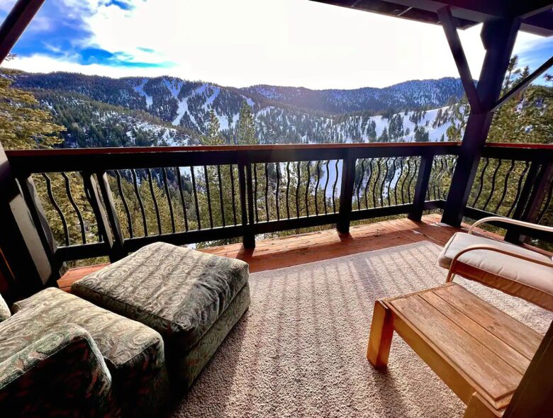 Incredible views of Diamond Peak ski resort