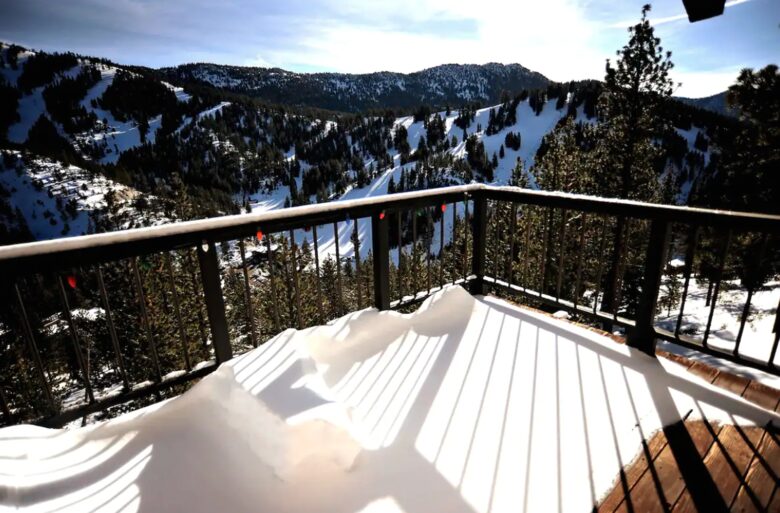 Incredible views of Diamond Peak ski resort