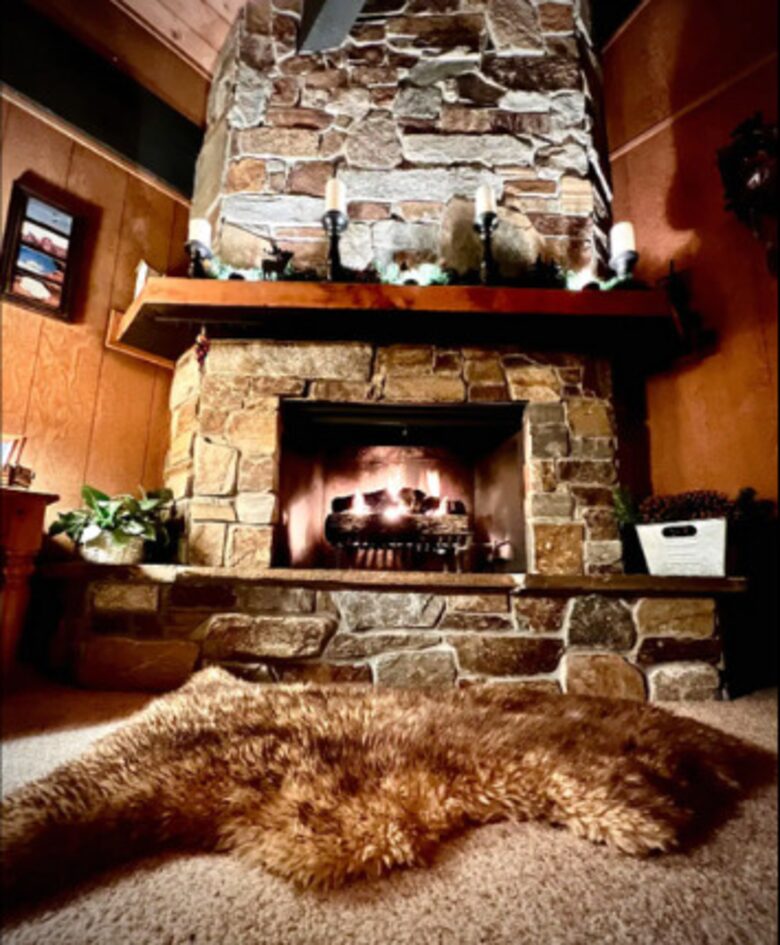 Gas fireplace