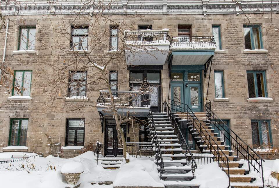Home Exchange in Montreal, Quebec exterior walk up