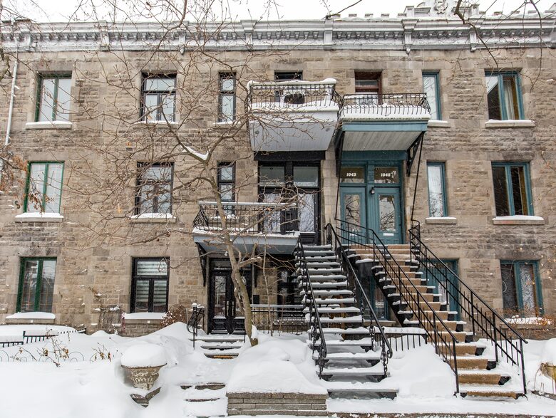 Home Exchange in Montreal, Quebec exterior walk up