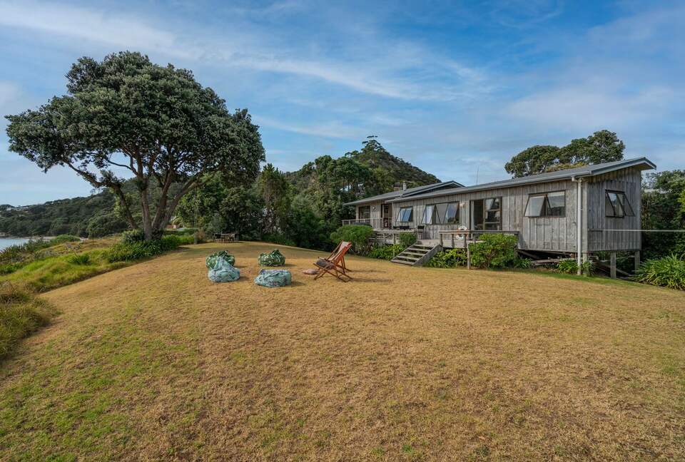 Home Exchange in Ferry Landing, Waikato, NZ huge yard