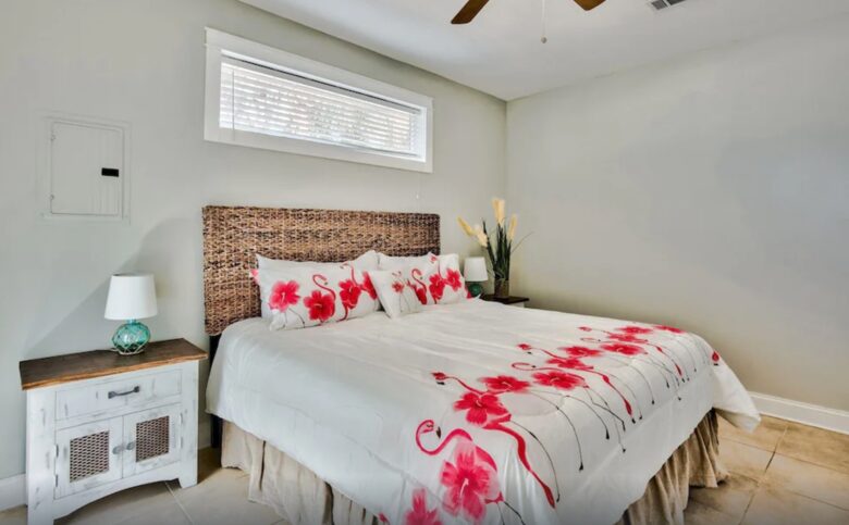 Cabana with king bed