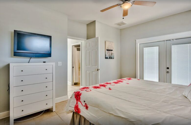 Cabana with king bed