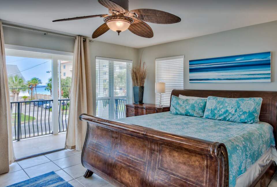 Master bedroom suite