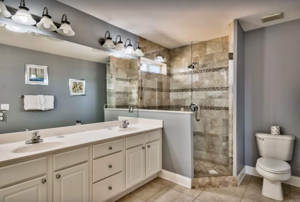 Master bathroom
