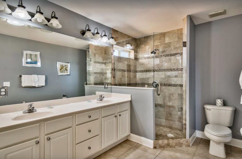 Master bathroom