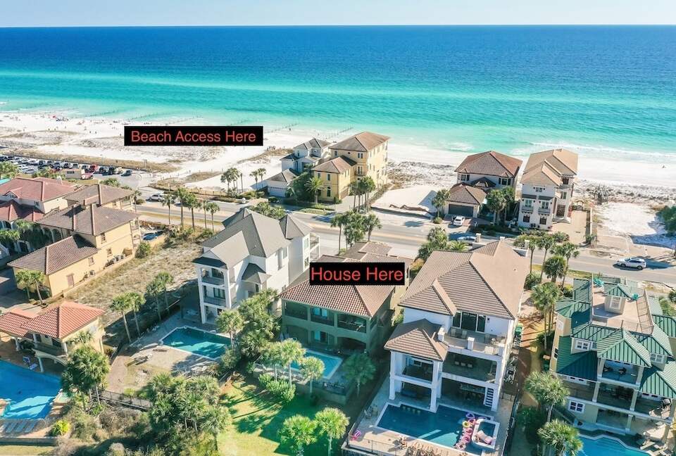 Home Exchange in Destin, FL incredible beach and lake property