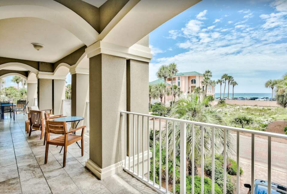 Gorgeous views from balcony