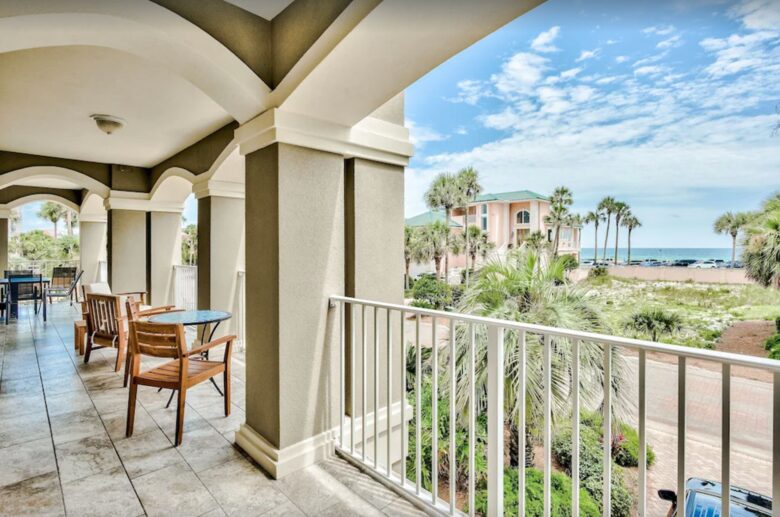 Gorgeous views from balcony