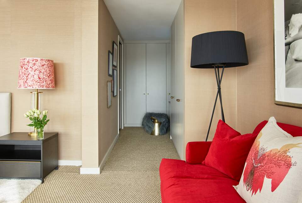 Master Bedroom Cupboards leading to the Master Ensuite