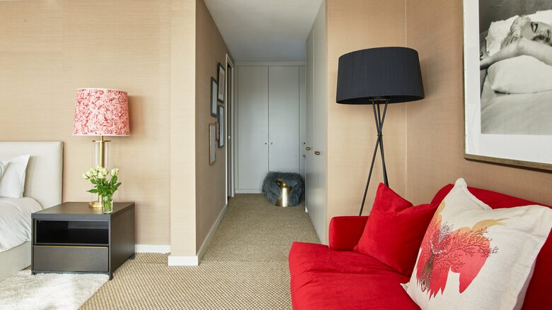 Master Bedroom Cupboards leading to the Master Ensuite