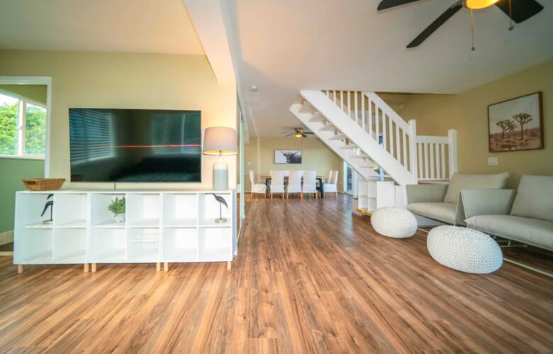 3 bedroom unit open space