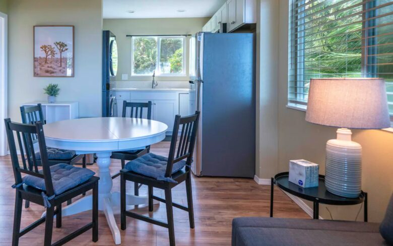 2 bedroom unit living space