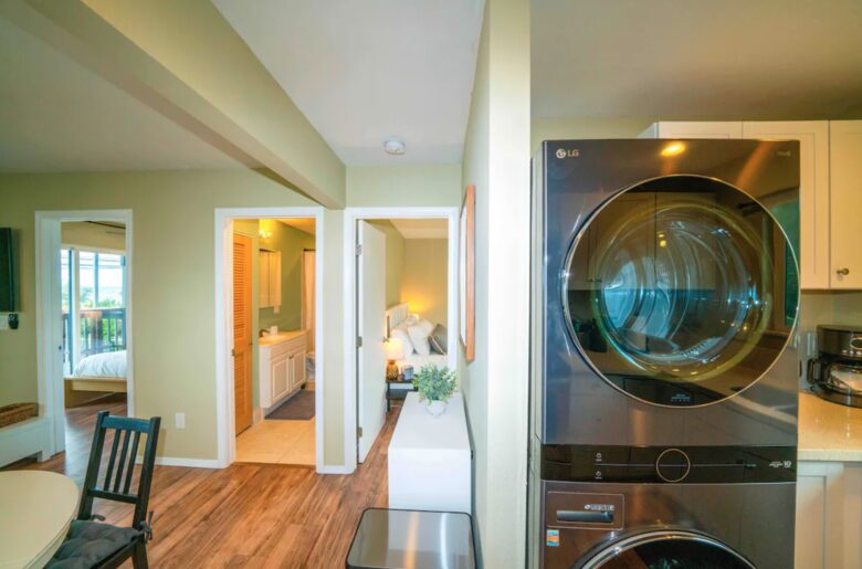 2 bedroom unit laundry